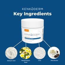Load image into Gallery viewer, Kenkoderm Psoriasis Moisturizing Cream with 2% Salicylic Acid - 10 oz Jar