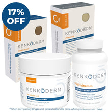Load image into Gallery viewer, Kenkoderm Psoriasis Total Body + Multivitamin Bundle
