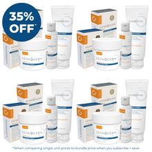 Load image into Gallery viewer, Kenkoderm Psoriasis Total Body + Scalp Bundle (4 Packs)