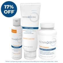 Load image into Gallery viewer, Kenkoderm Psoriasis Total Scalp and Multivitamin Bundle