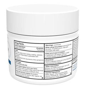 Kenkoderm Psoriasis Moisturizing Cream with 2% Salicylic Acid - 10 oz Jar (4 Jars)