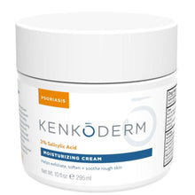 Load image into Gallery viewer, Kenkoderm Psoriasis Moisturizing Cream with 2% Salicylic Acid - 10 oz Jar