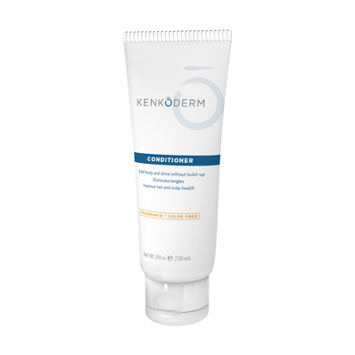 Kenkoderm Conditioner for Sensitive Hair and Skin - 8 oz Tube | Dermatologist Developed | Fragrance + Color Free