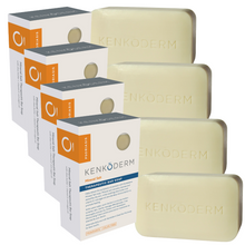 Load image into Gallery viewer, Kenkoderm Psoriasis Dead Sea Mineral Salt Soap with Argan Oil &amp; Shea Butter 4.25 oz